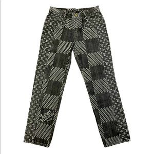 Louis Vuitton x Nigo Damier Waves Denim Jeans